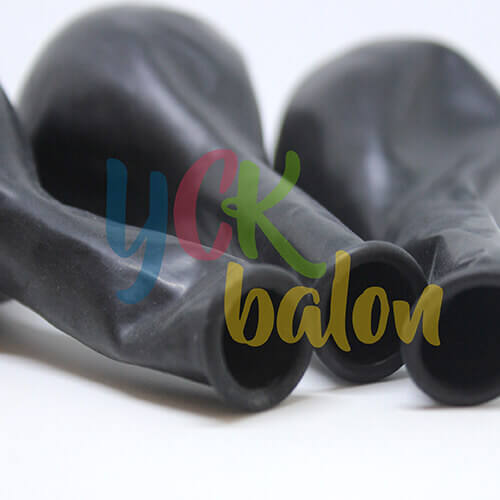 12"  İç Mekan Balonu Siyah