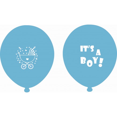 12" It's A Boy Baskılı Balon