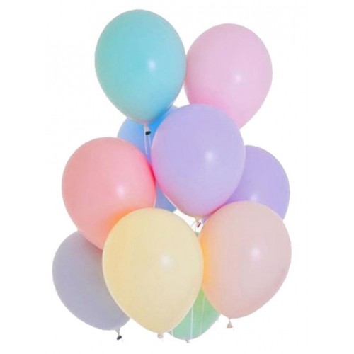 12" Makaron Balon Turuncu