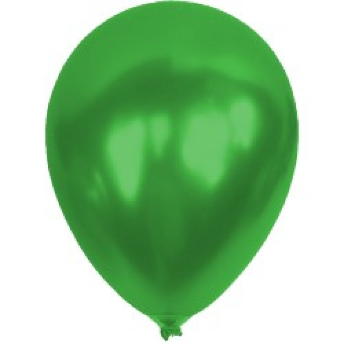 12" Metalik Balon Açık Yeşil