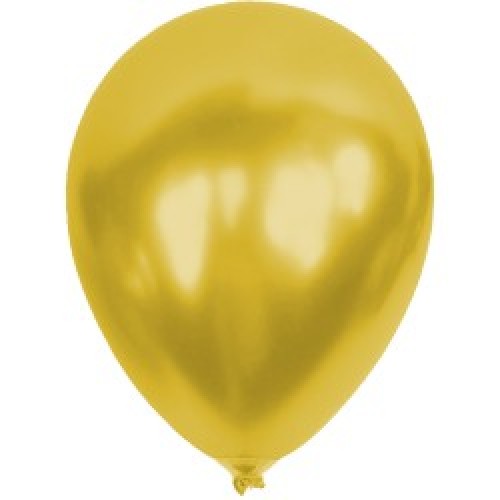 12" Metalik Balon Gold