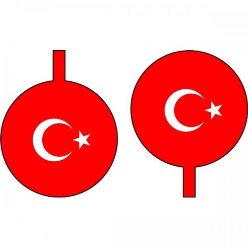 45'' Ay Yıldız Hazır Baskılı Balon